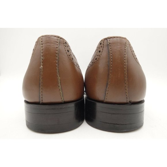 Westbury Brown Leather Wingtip Lace Up Dress Oxfords Shoes Men\'s 42 / 8 main image 4